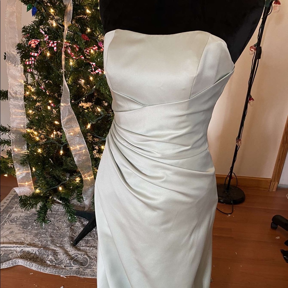 Mint/light blue Alfred Angelo Dress
